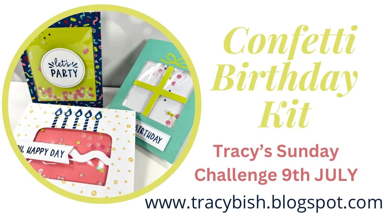 Creating The "CONFETTI BIRTHDAY KIT"