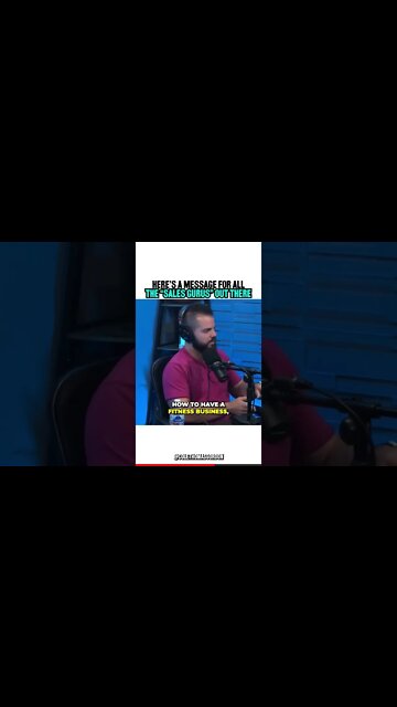 Sales gurus…listen up