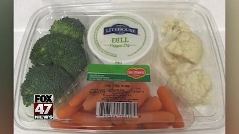 Del Monte recalls vegetable trays