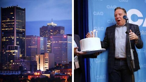 La fête de Legault coïncide avec la levée du couvre-feu et ça fait jaser les Québécois