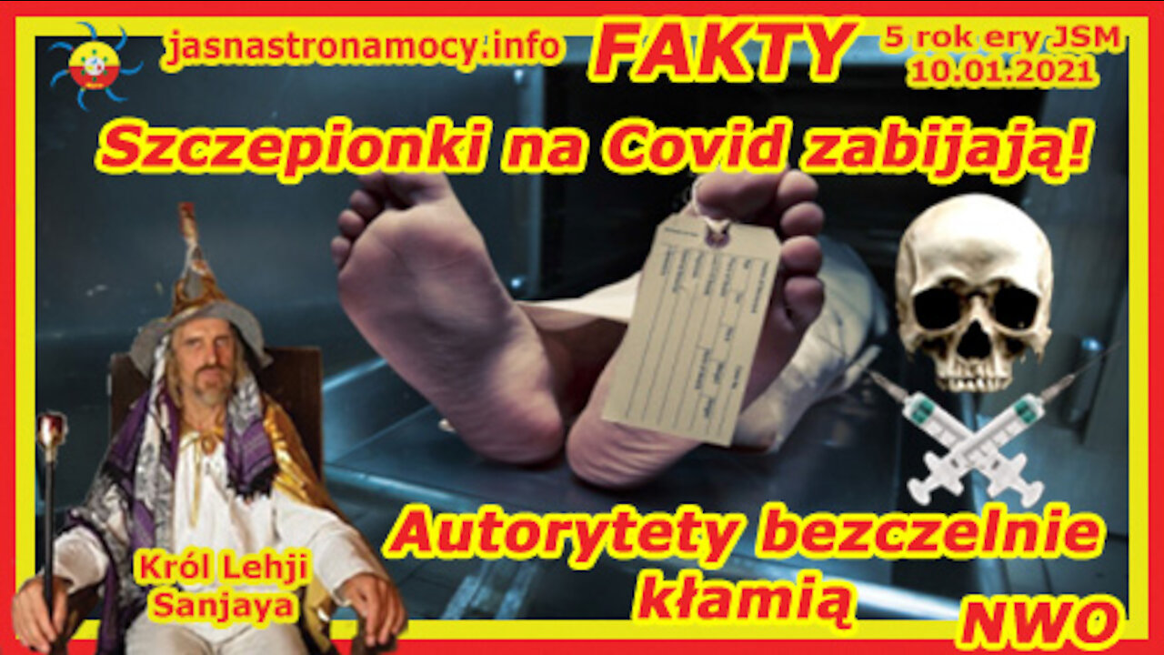 Szczepionki na Covid-19 zabijają FAKTY! Autorytety bezczelnie kłamią NWO