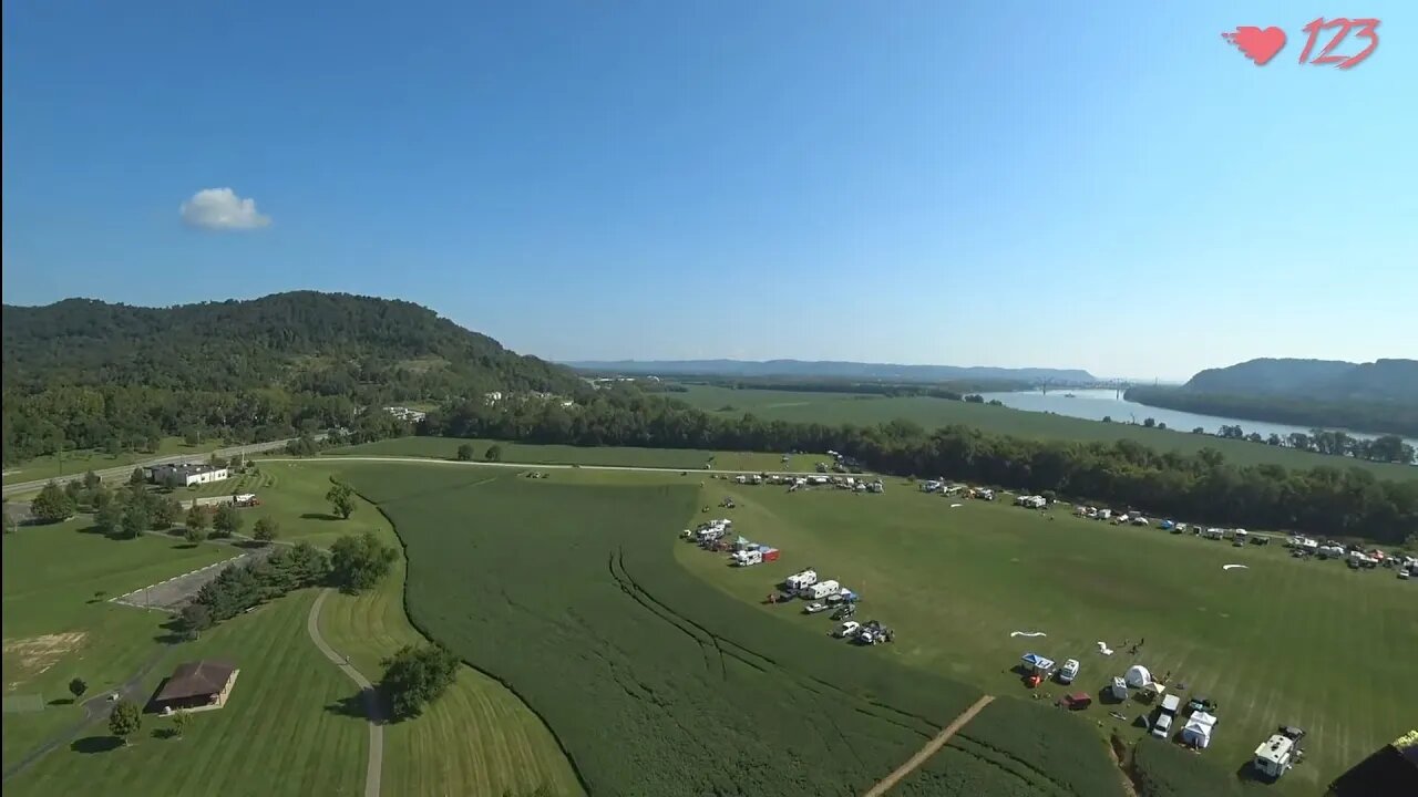 Wearing a Heartrate Monitor during my flight at Purdin's 24th Paramotor Fly-in | IRLPPG