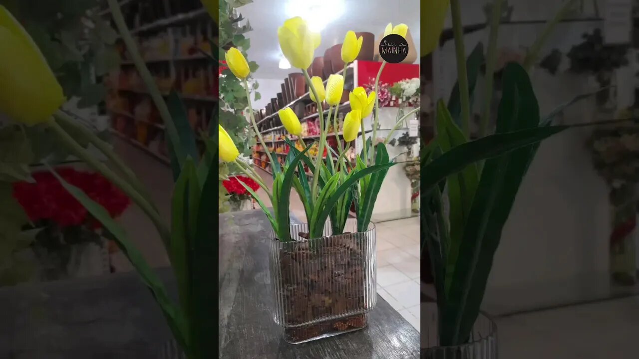 Decorando com TULIPAS para a Páscoa.