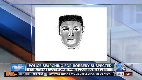 Sketch released of suspect who robbed, attempted to sexually assault jogger