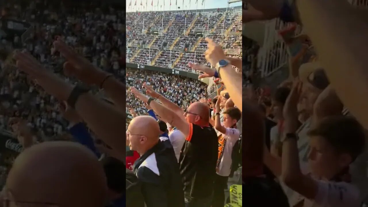 Vinicius Junior sofrendo crime de racismo pela torcida do Villareal