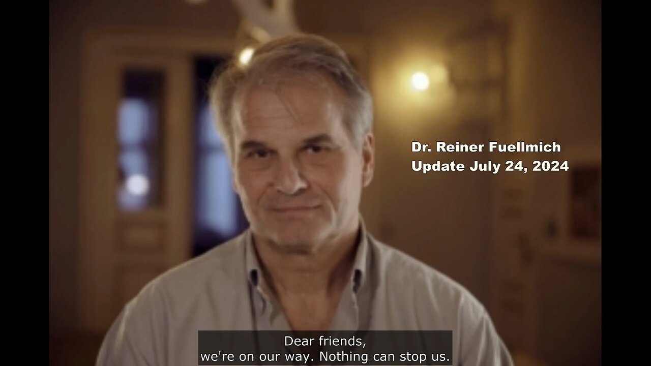 Update. Reiner Fuellmich. July 24, 2024. All we need is the truth. Spread it.