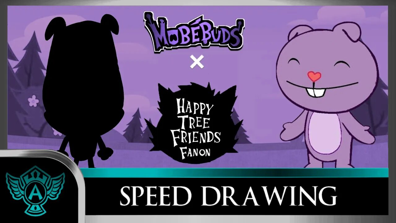 Speed Drawing: Happy Tree Friends Fanon - Amanda | Mobebuds Style