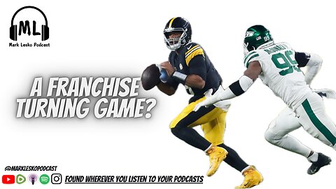 Steelers beat Jets in incredible performance ||Mark Lesko Pod clips #steelers #nfl