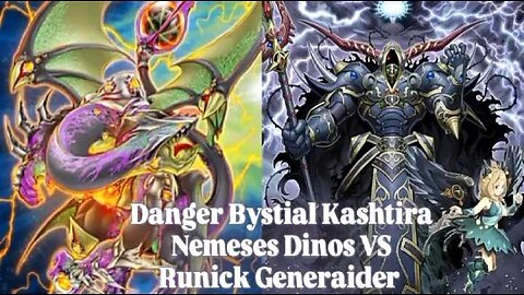 Yu-Gi-Oh! Duelingbook | Danger Bystial Kashtira Nemeses Dinosaur Deck Vs Runick Generaider Deck