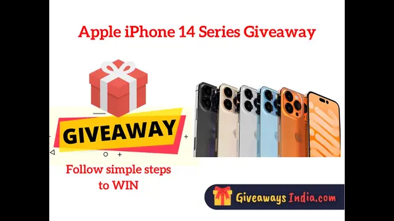 iPhone 14 Pro max giveaway