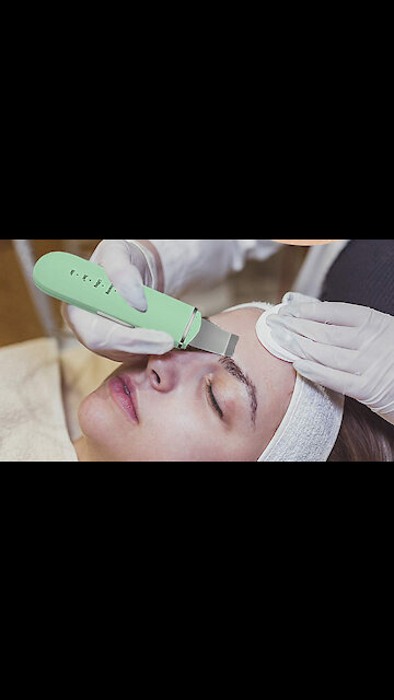 Ultrasonic Deep Face Cleaning Skin Scrubber Reduce Wrinkles