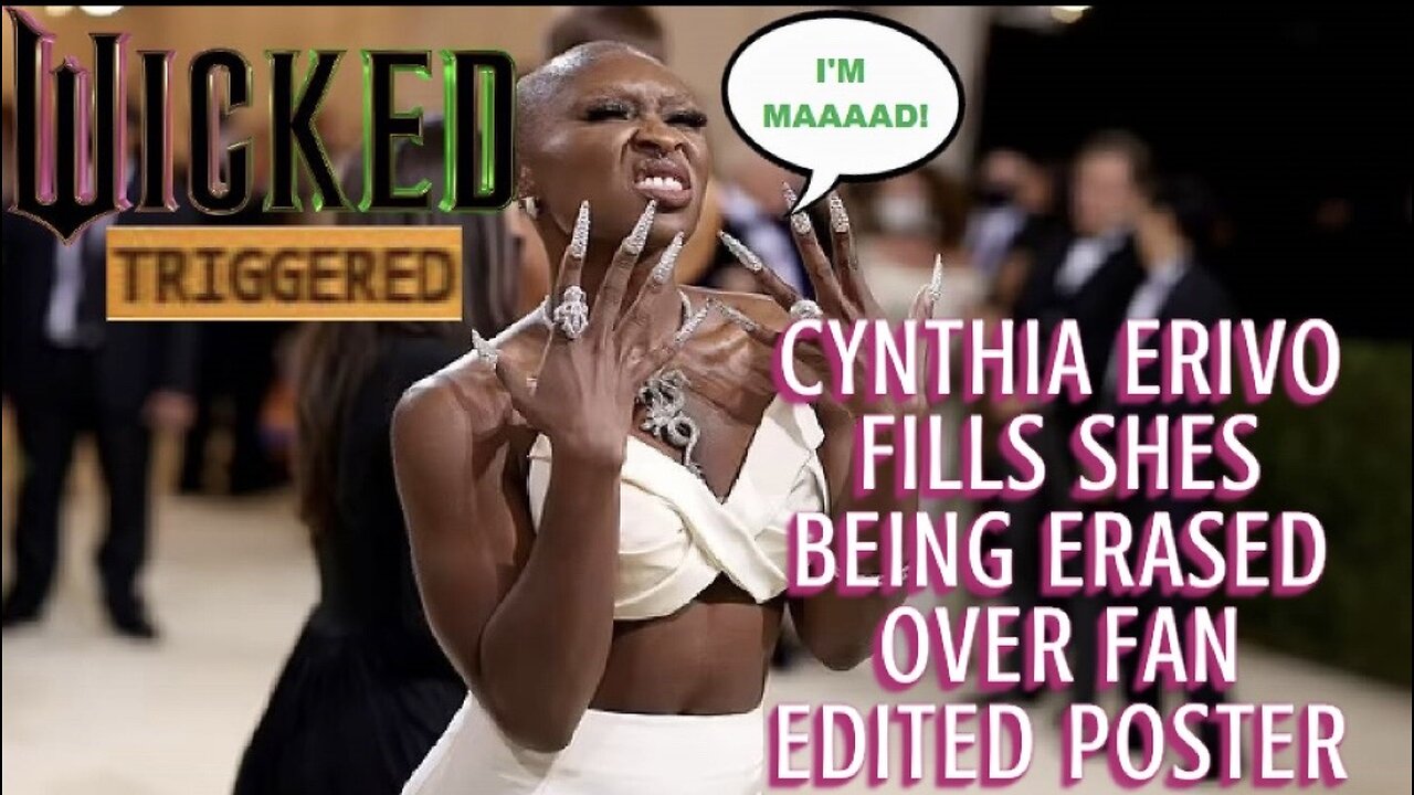 Wicked Star Cynthia Erivo Gets TRIGGERED by a Fan’s Movie Poster Edit?!