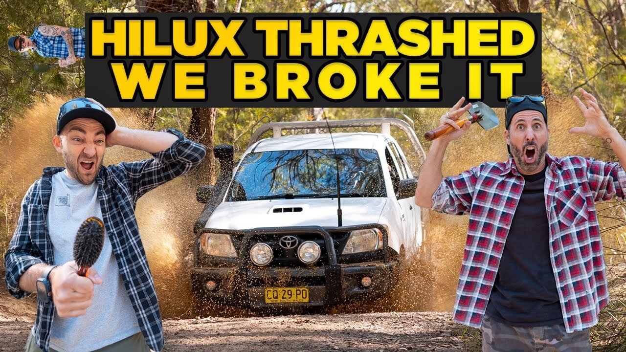 WE BROKE IT! Thrashing our Hilux | Off Road ADVENTURE | Worlds Best 4X4 Channel