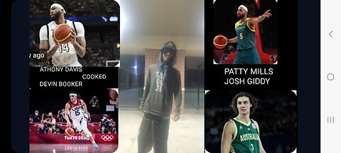 TEAM AUSTRALIA VS TEAM USA ANTHONY DAVIS DEVIN BOOKER WANT GOLD PATTY MILLS JOSH GIDDY💪🏾🔵