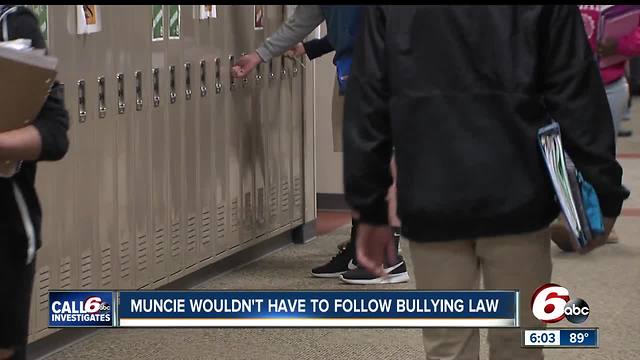 Bullying, seclusion restraint laws wouldn't apply to Muncie schools after Ball State takeover