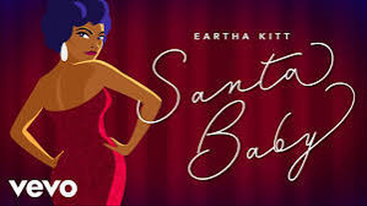 Eartha Kitt - Santa Baby (Official Music Video)