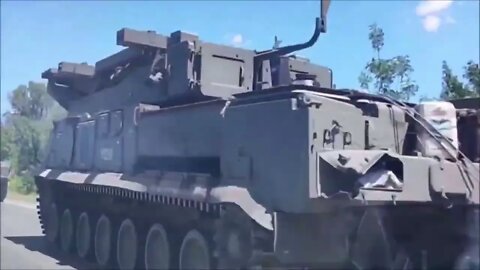 More Troops and equipment heading to the frontlines