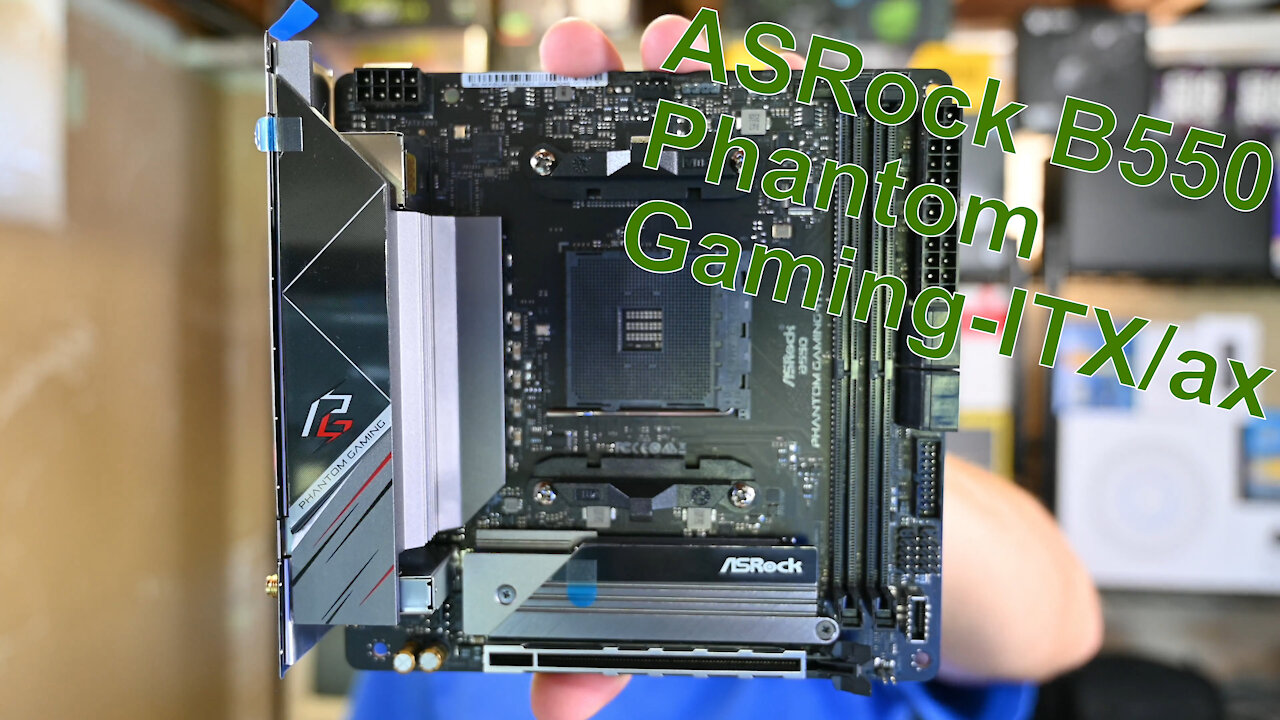 ASRock B550 Phantom Gaming ITX/ax Walk Thru