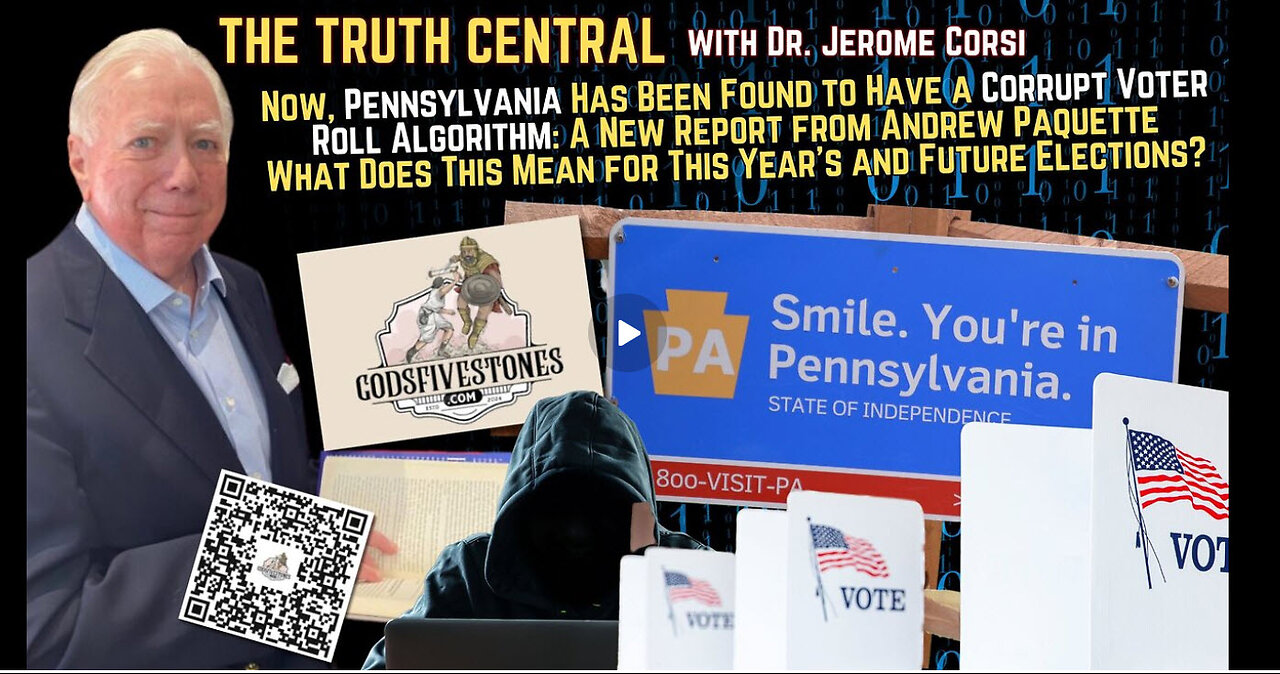 Breaking: Pennsylvania Found to Have Suspicious Voter Roll Algorithm - A New Andrew Paquette Report