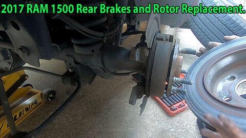 2017 RAM 1500 Rear Brakes and Rotor due to grinding noise.