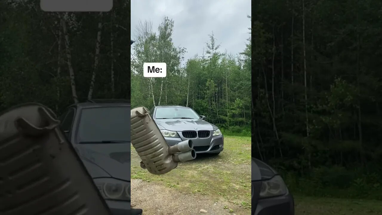 DO NOT CUT YOUR EXHAUST