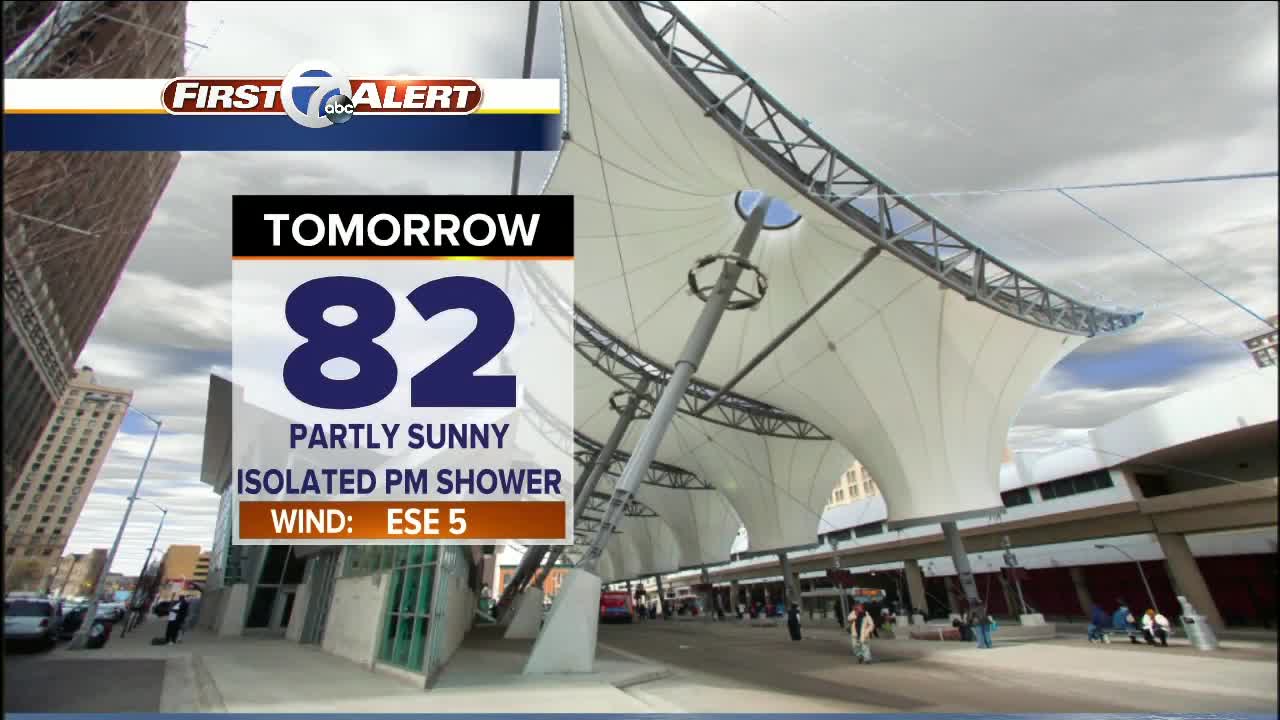 Still warm and muggy