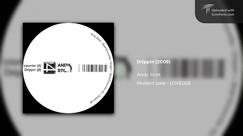 Andy Stott - Drippin (Modern Love | LOVE055) [Deep Dubstep]