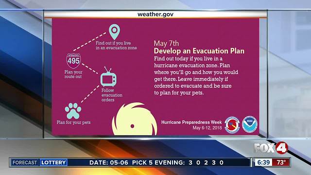 Hurricane preparedness week