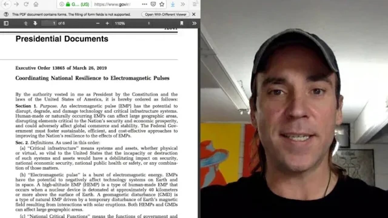 Executive Order Preparing Nation for Solar Storm & EMP Pulses Just Signed
