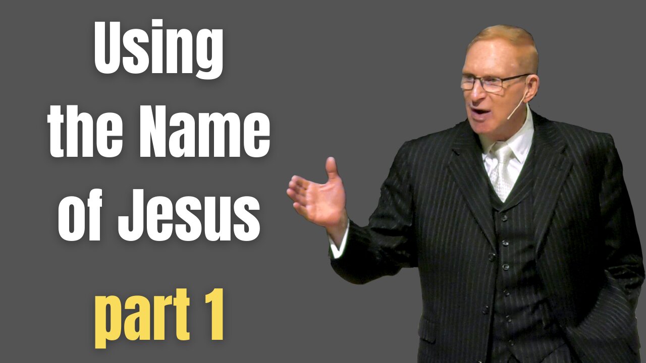 Using the Name of Jesus Part I | Pastor Phillip H Jackson | Grace Christian Center