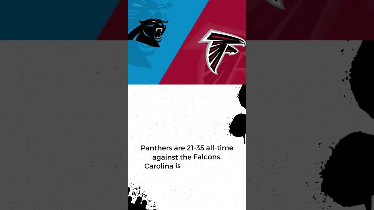 Carolina Panthers vs Atlanta Falcons #nfl