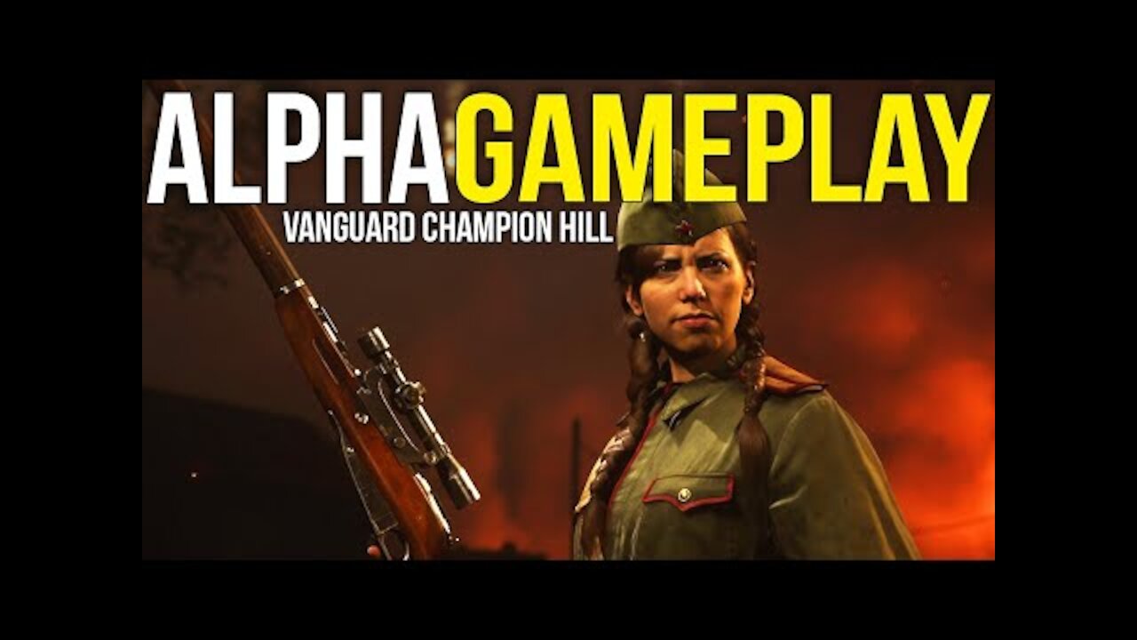 Call of Duty Vanguard Multiplayer Alpha ~ PS4 Gameplay