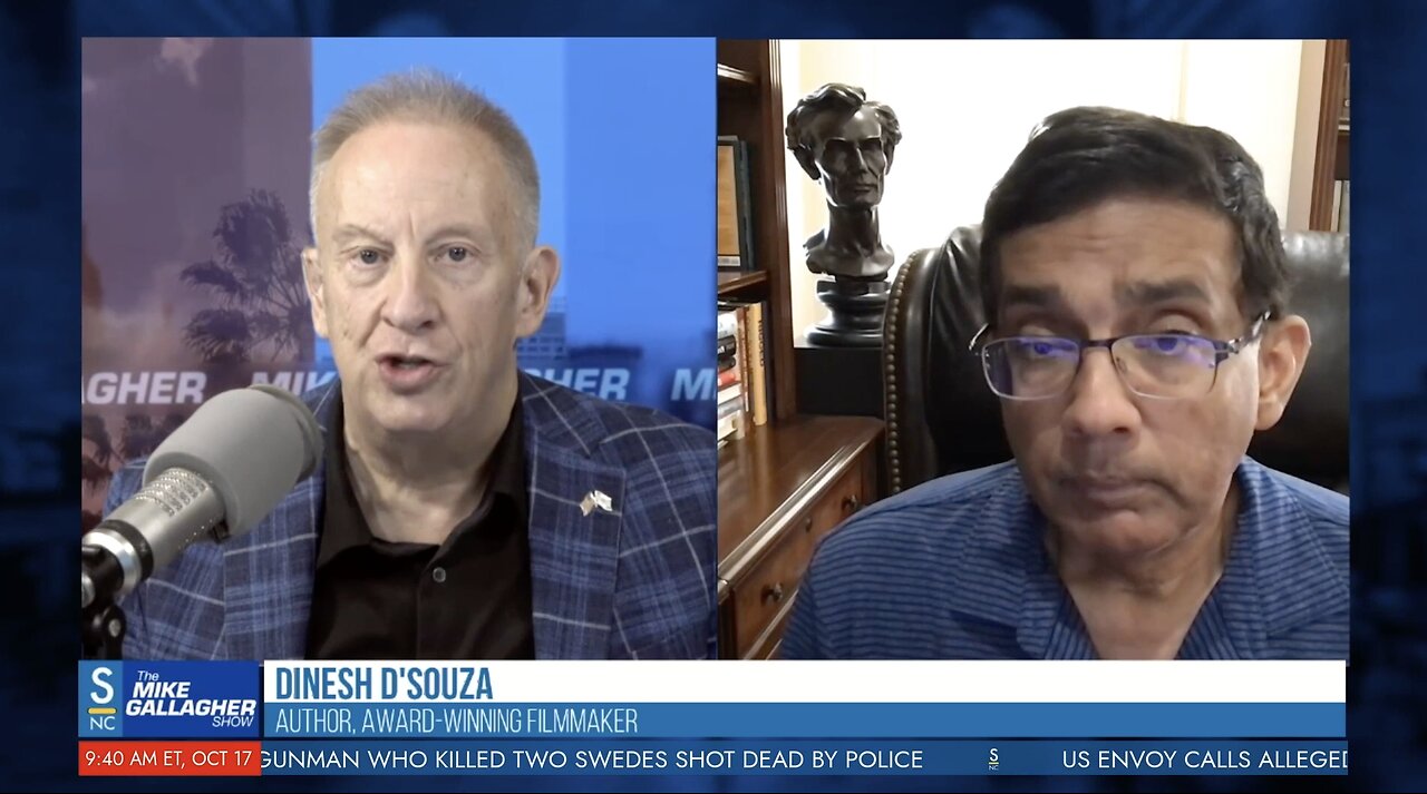 The Dinesh D’souza Joins Mike To Talk About His New Movie "Police State"