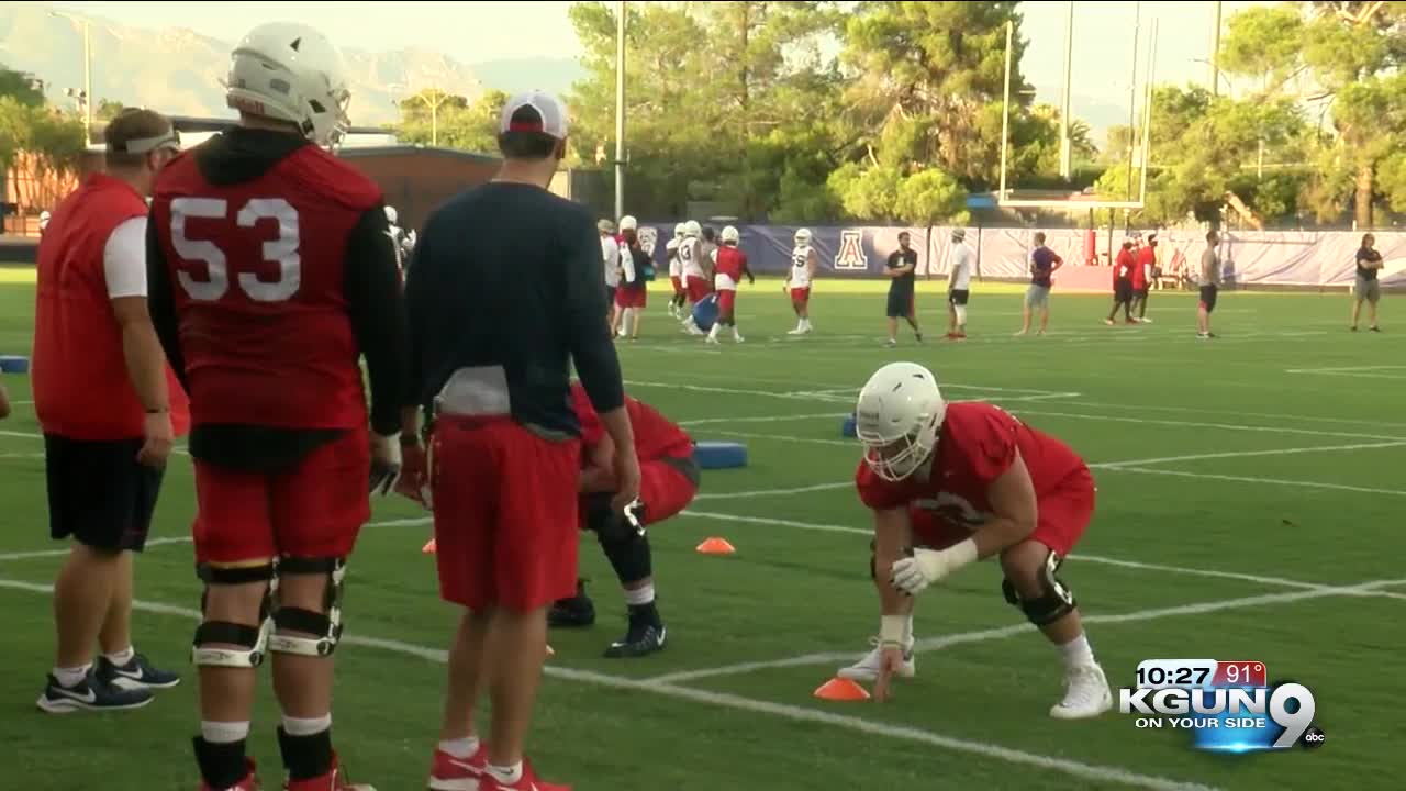 Arizona Football begins practice