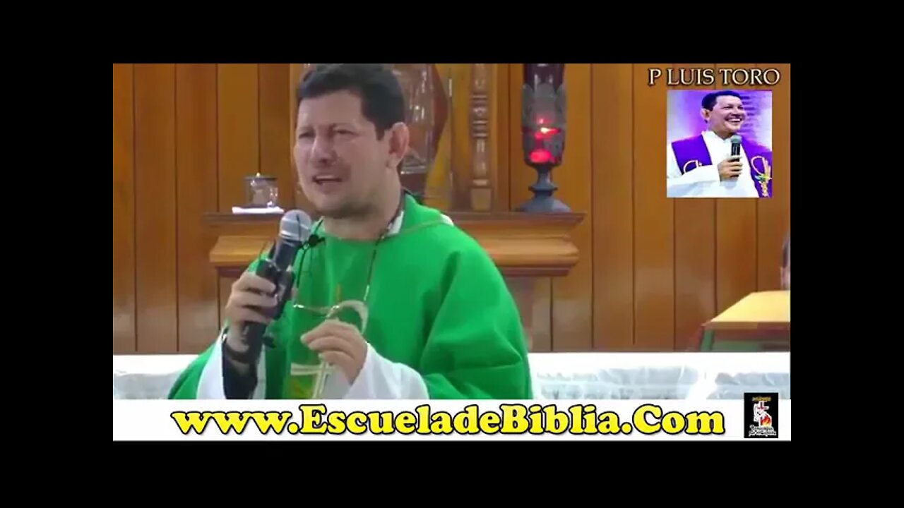 Nuestro Señor Jesucristo nos enseña a orar. Padre Luis Toro.