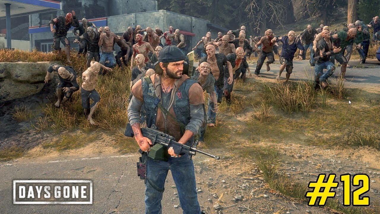 Found Biggest Zombie Horde - Days Gone Gameplay #12