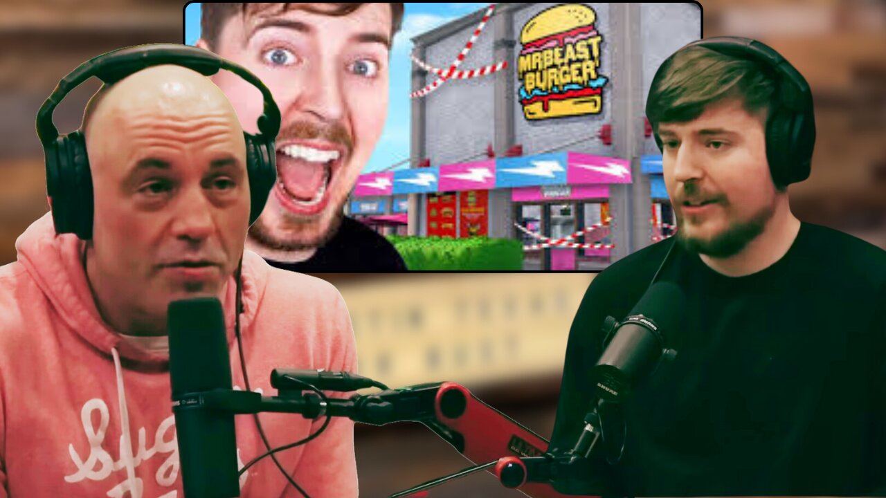 How Mr Beast Burger Became a Viral Success | Joe Rogan & Mr Beast