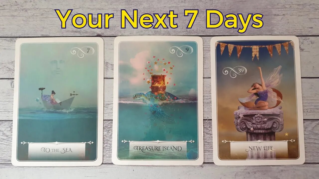 Your Next 7 Days Pick A Card Guidance Video #tarotreading #guidancemessages #pickacard