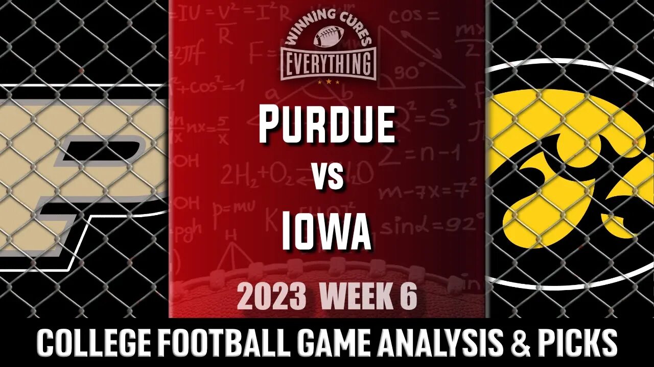 Purdue vs Iowa Picks & Prediction Against the Spread 2023 College Football Analysis