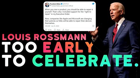 Joe Biden's tweet & what it means for us.