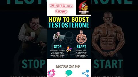 🔥How to boost testosterone🔥#shorts🔥#wildfitnessgroup🔥25 September 2022🔥