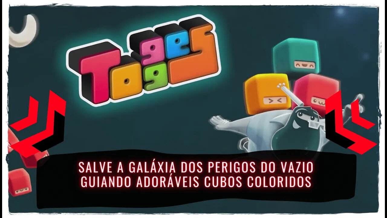 Togges - Salve a Galáxia dos Perigos do Vazio Guiando Adoráveis Cubos Coloridos