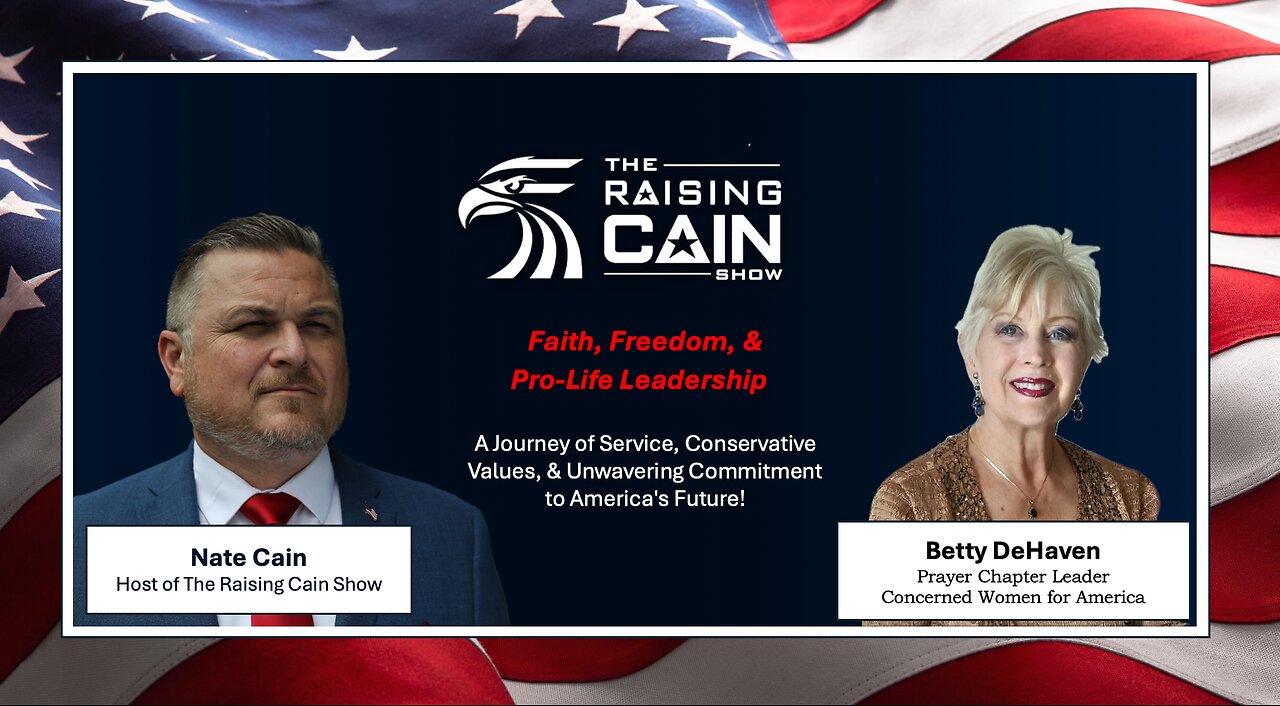 🎙️ Faith, Freedom, & Pro-Life Leadership with Betty DeHaven 🎙️