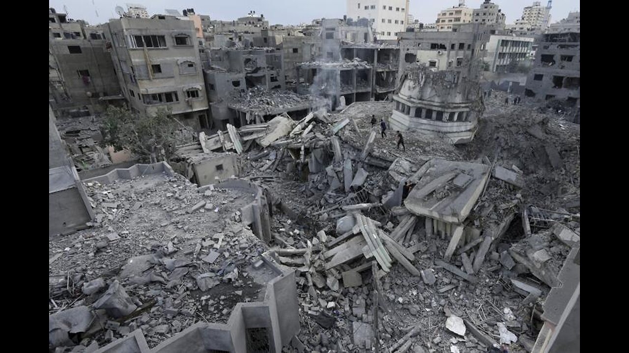 Gaza City laid to ruins in massive bombardment #war #hamas #israel #gaza #palestine