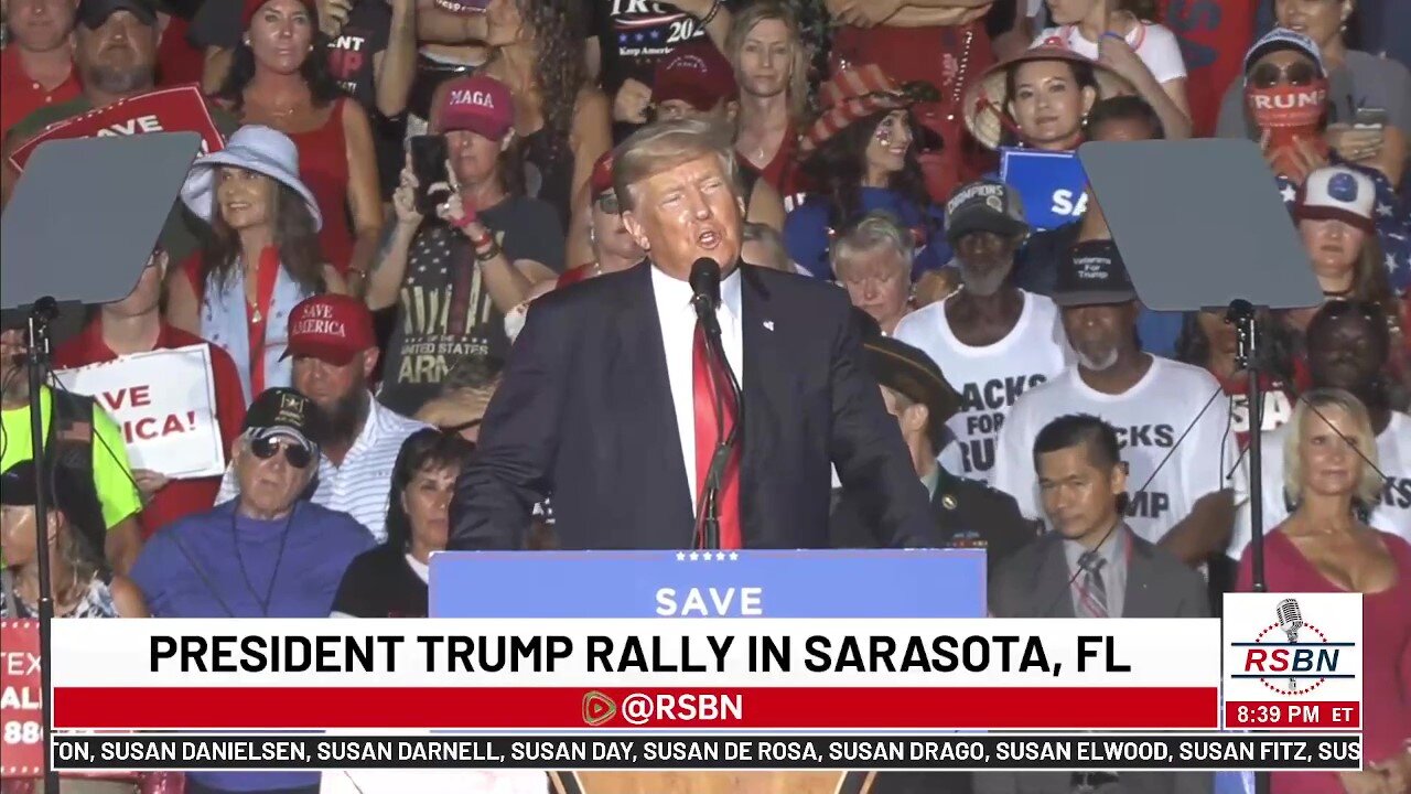 LIVE: *PRESIDENT TRUMP RALLY* Trump Jr: "What Else Was Trump RIGHT About?" SARASOTA, FL (7/03/2021)