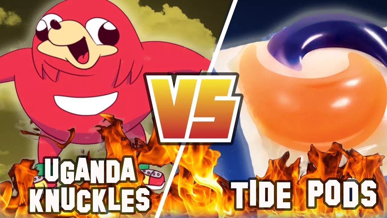 UGANDA KNUCKLES Vs. TIDE PODS | Versus | Before They Were Famous MEME