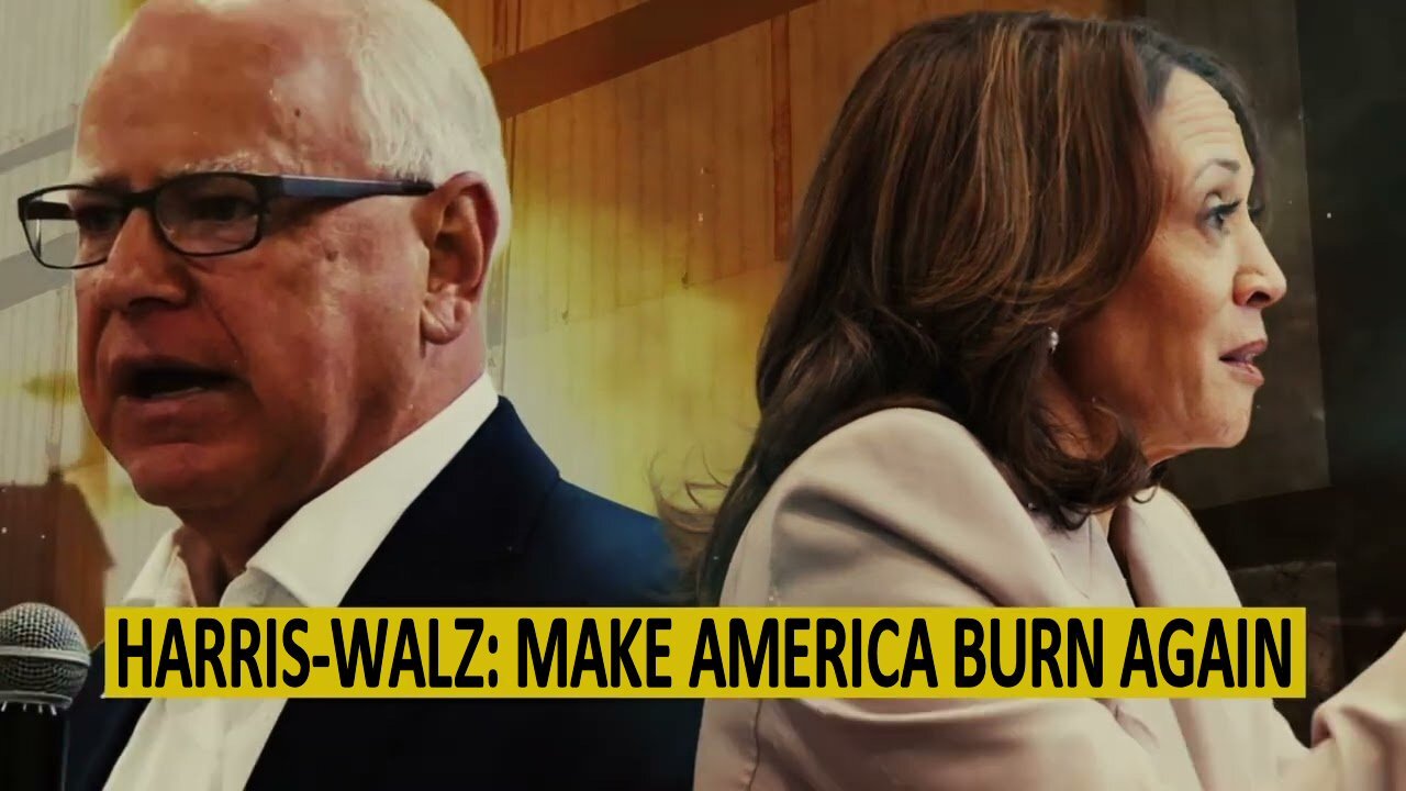 Anchor Baby Kamala Harris and Tampon Tim aWalz: Weak, Failed, Dangerously Liberal