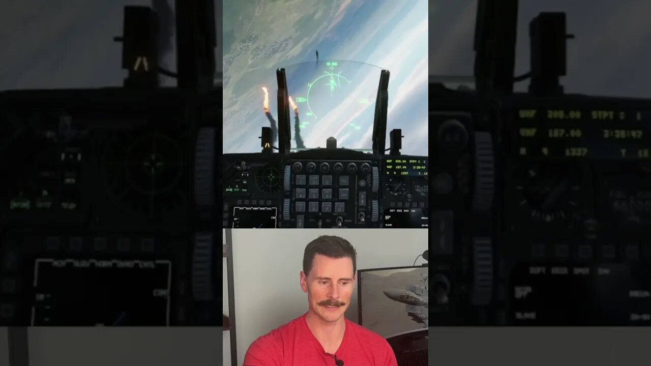 Fighter pilot takes down SU-27 in a dogfight in DCS