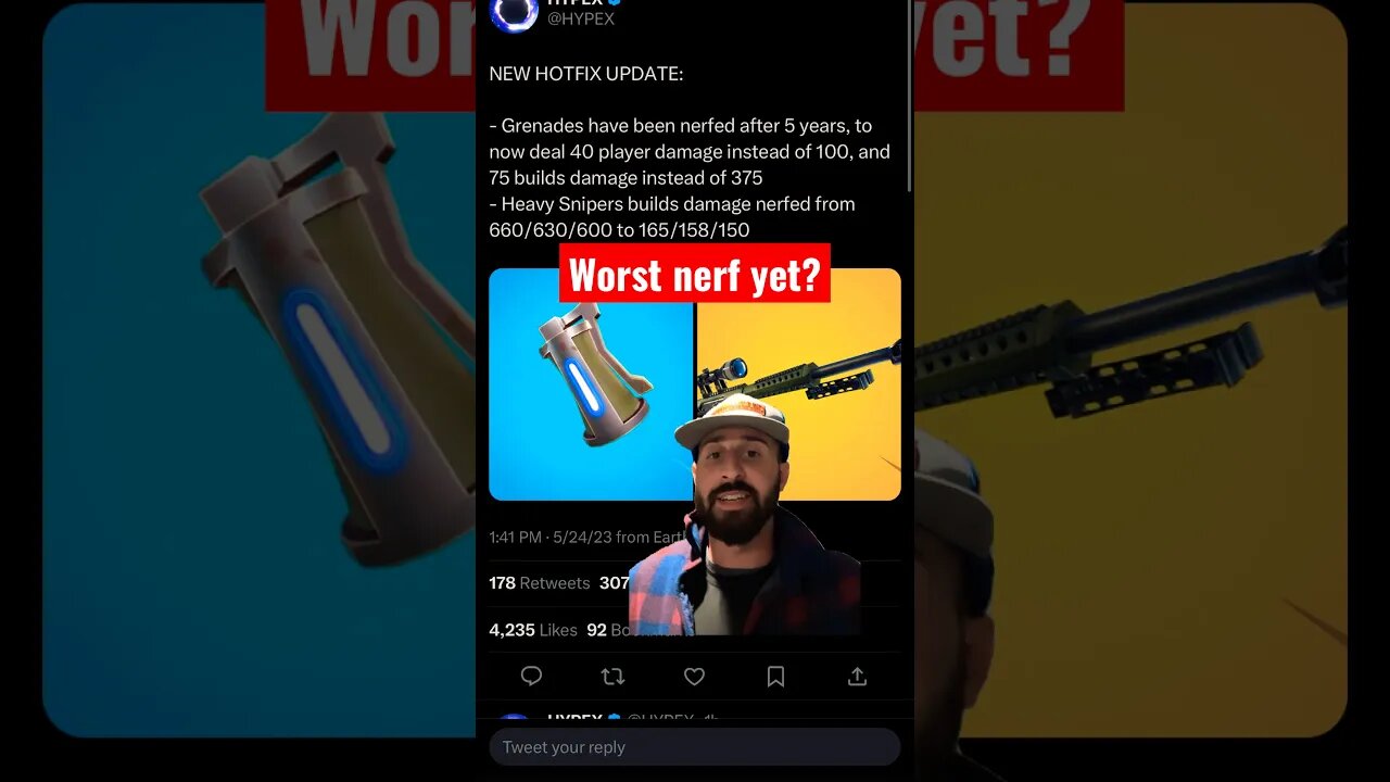 Is this Fortnite’s worst nerf yet? #fortnitenews #fortnite