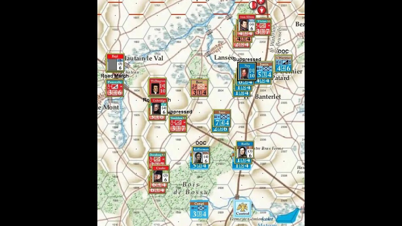 OSG Napoleon's Last Gamble - Quatre Bras 8 PM French Phase